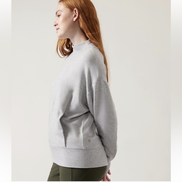 Athleta Appolo Crewneck Sweatshirt - Size M - Picture 2 of 15